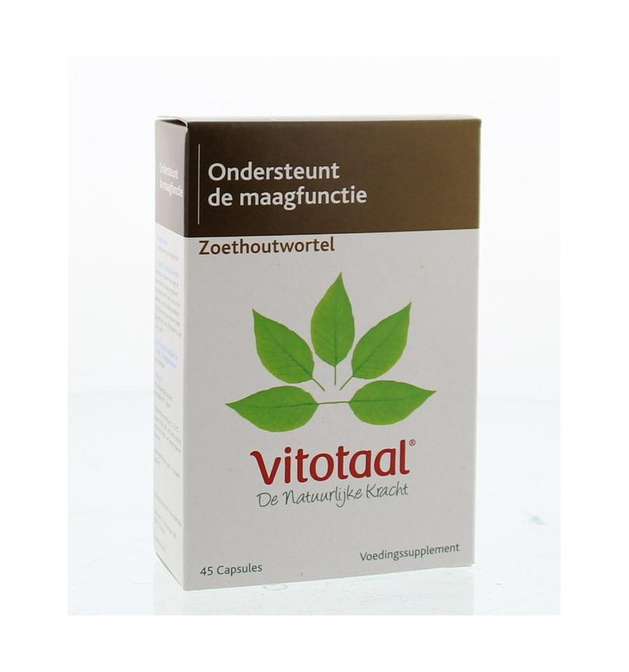 Vitotaal Zoethoutwortel 45 capsules