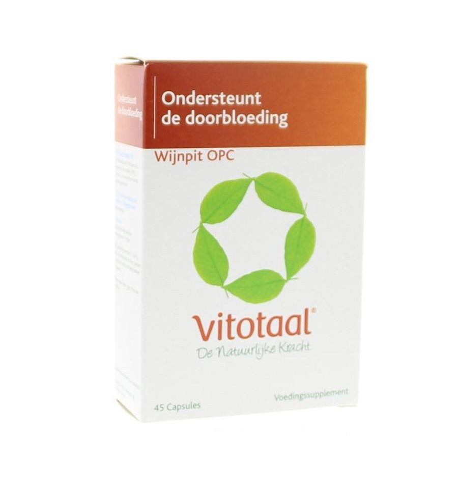 Vitotaal Wijnpit OPC 45 capsules