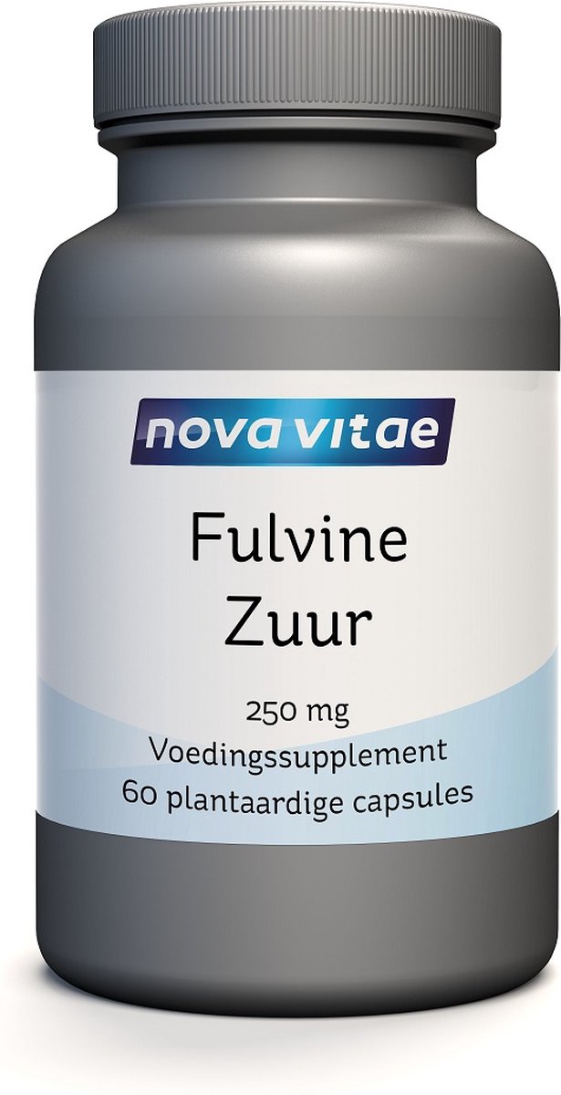 Nova Vitae Fulvinezuur 250 mg 60 capsules