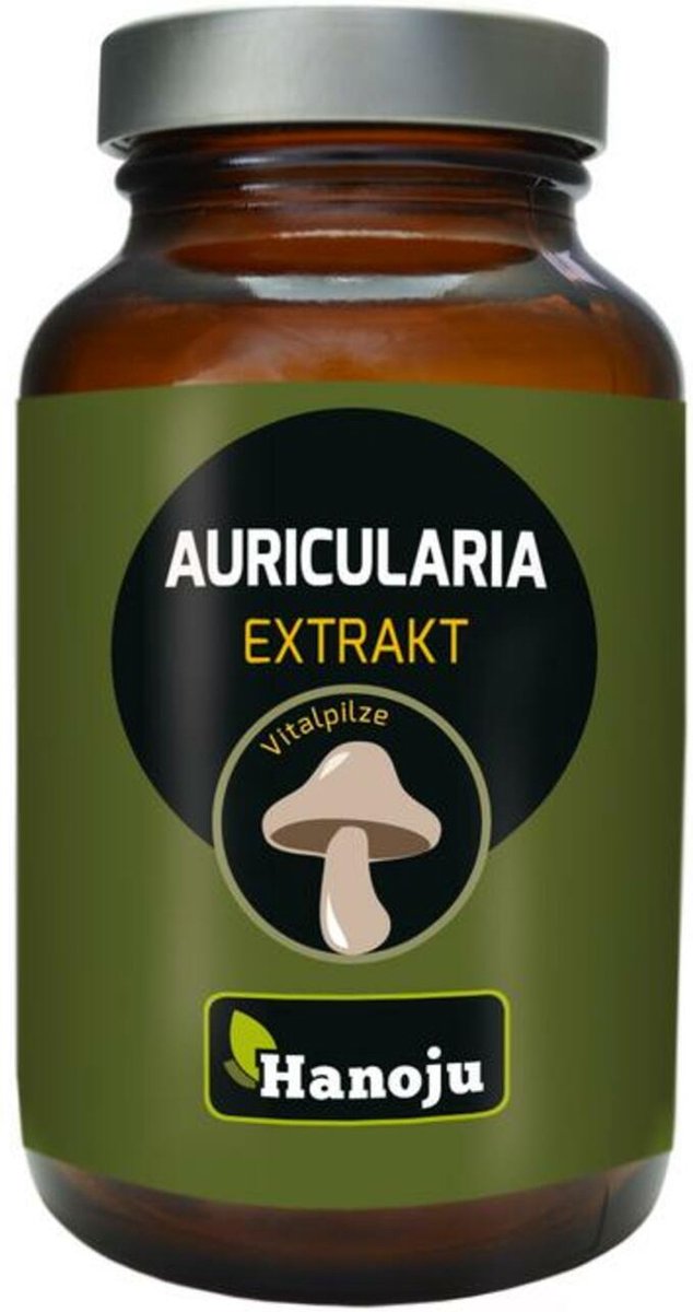 Hanoju Auricularia paddenstoel extract 90 vcaps