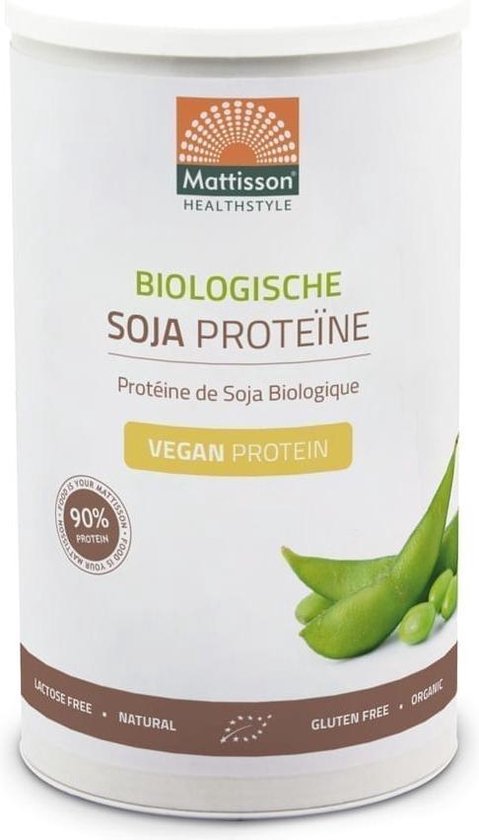 Mattisson Soja proteine 90% bio 350 gram
