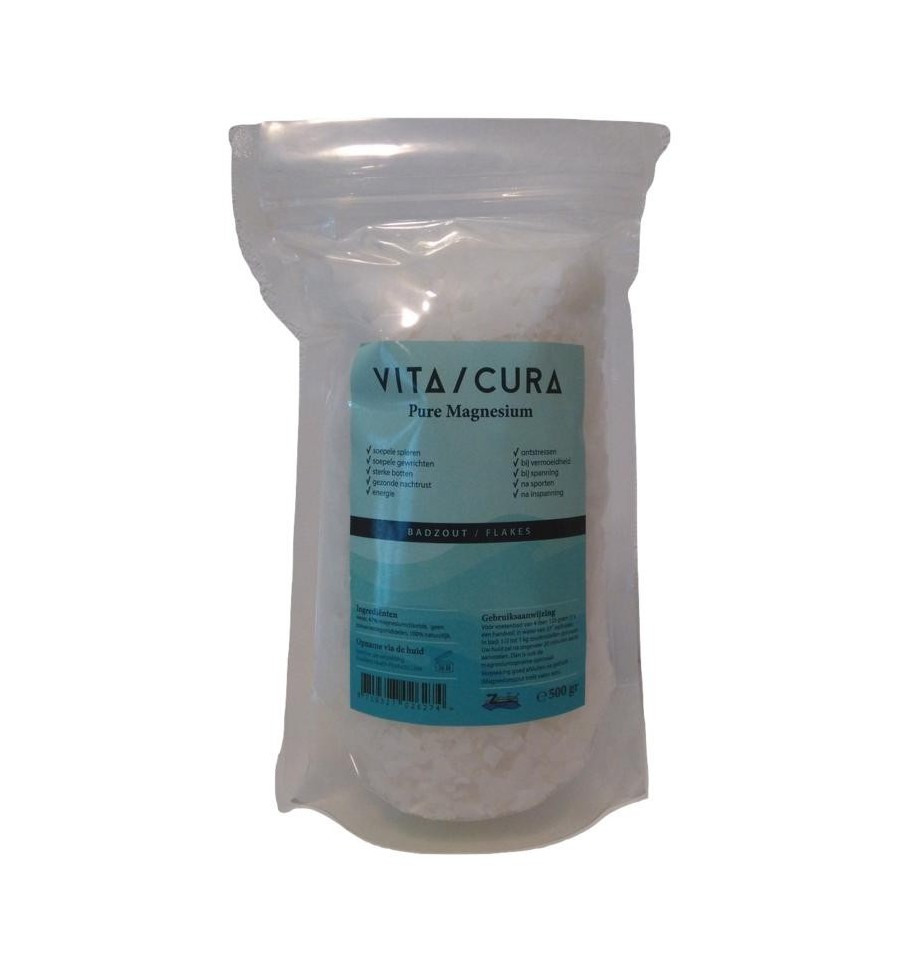 Vita Cura Vitacura Magnesium zout/flakes 500 gram