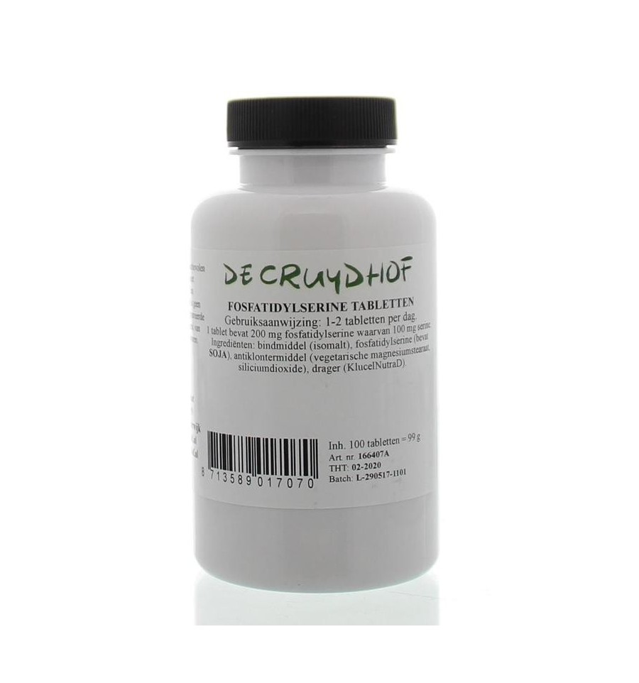 Cruydhof Fosfatidylserine 200 mg 100 tabletten