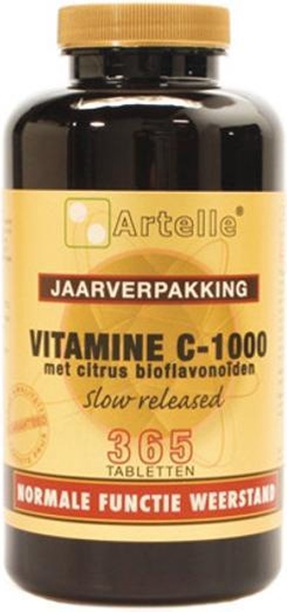 Artelle Vitamine C 1000 mg bioflavonoiden 100 tabletten