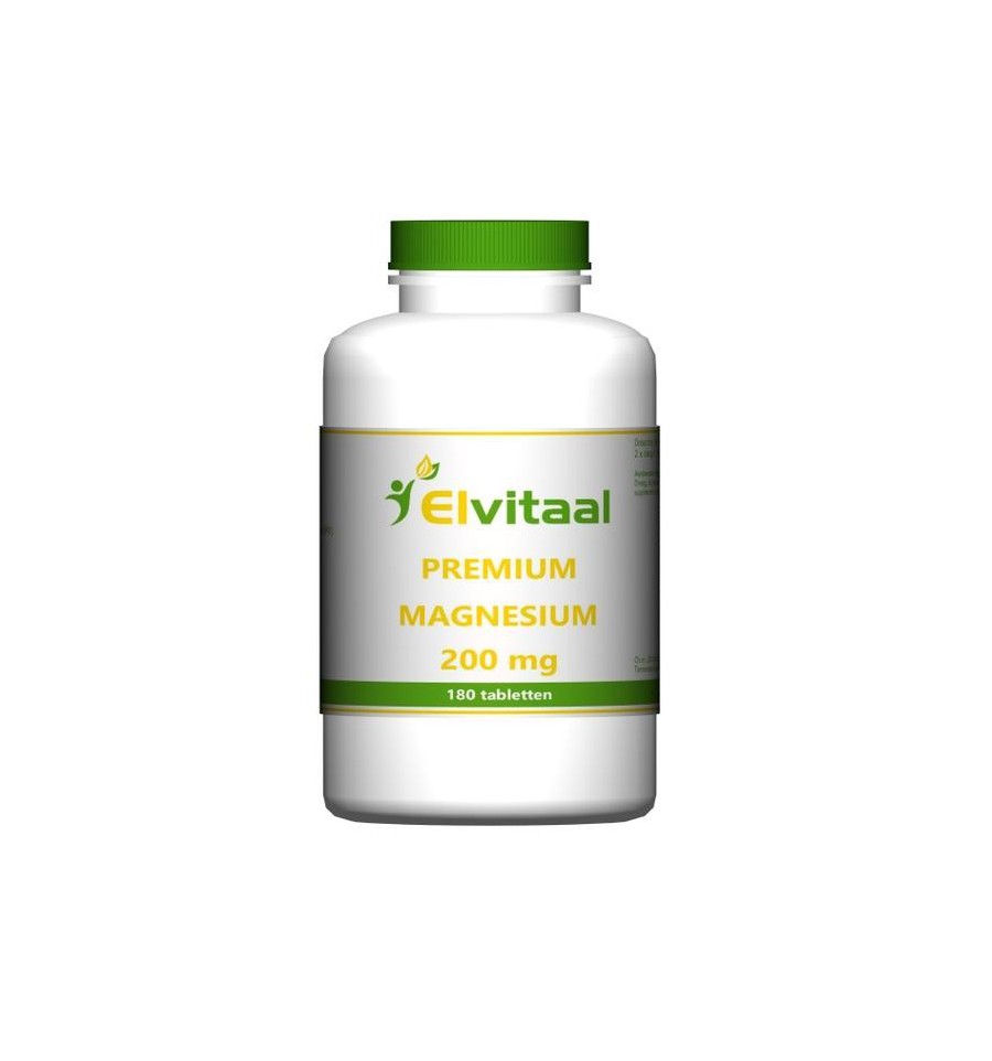 Elvitaal Magnesium 200 mg premium 180 tabletten