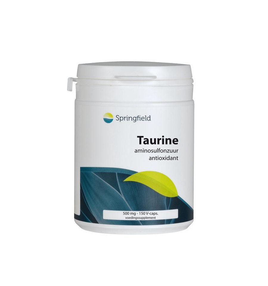Springfield Taurine 500 mg 150 capsules