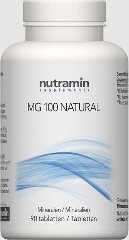 Nutramin NTM MG 100 naturel 90 tabletten