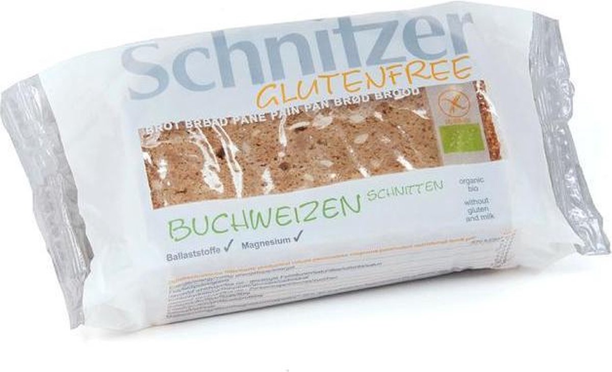 Schnitzer Boekweitbrood glutenvrij 250 gram