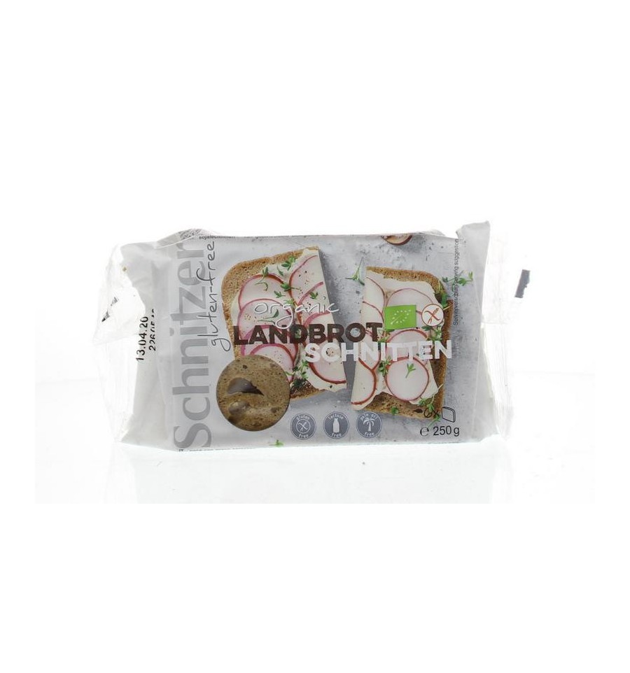 Schnitzer Boerenbrood glutenvrij 250 gram