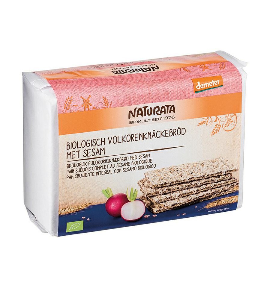 Naturata Knackebrod sesam 250 gram