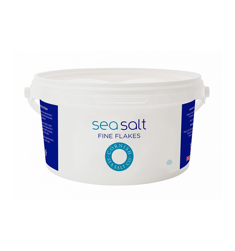 Cornish Sea Salt Zeezout vlokken (original Cornish) 1 kg