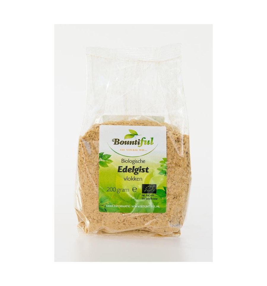 Bountiful Edelgistvlokken bio 200 gram