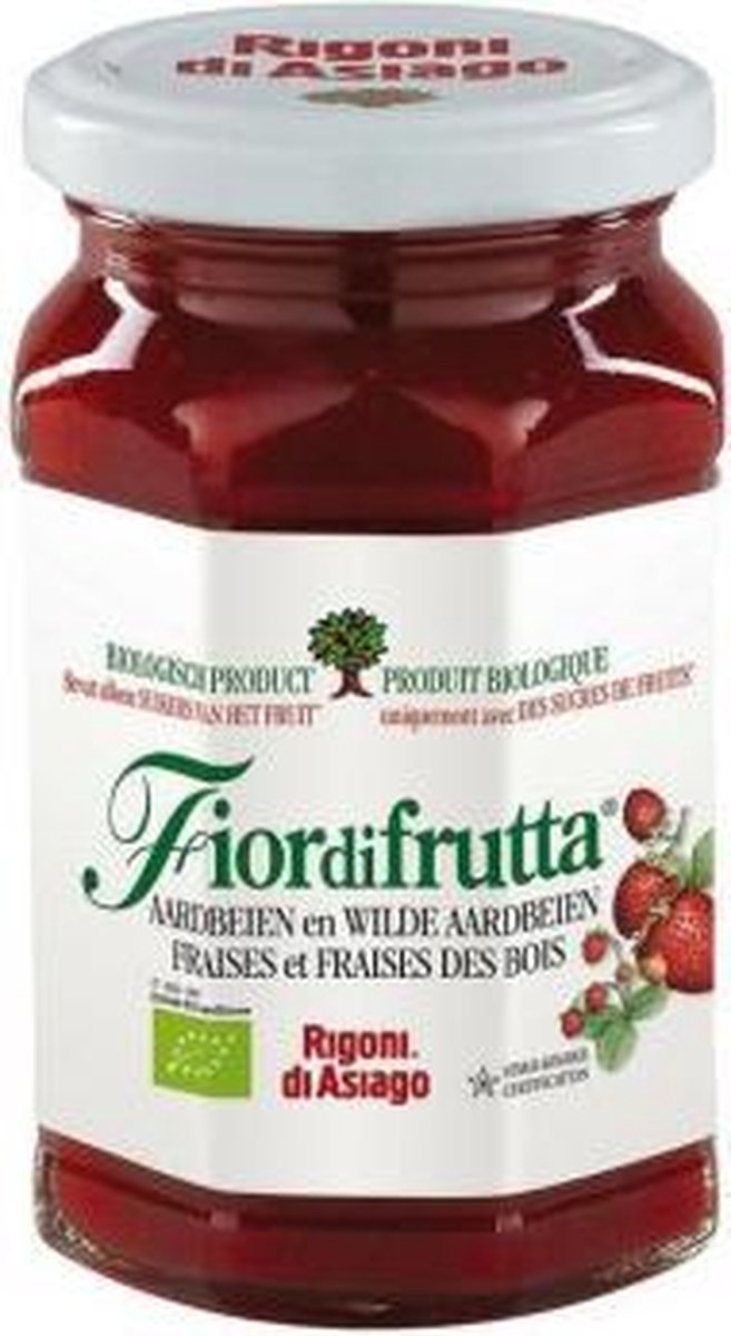 Fiordifrutta Aardbeienjam 250 gram