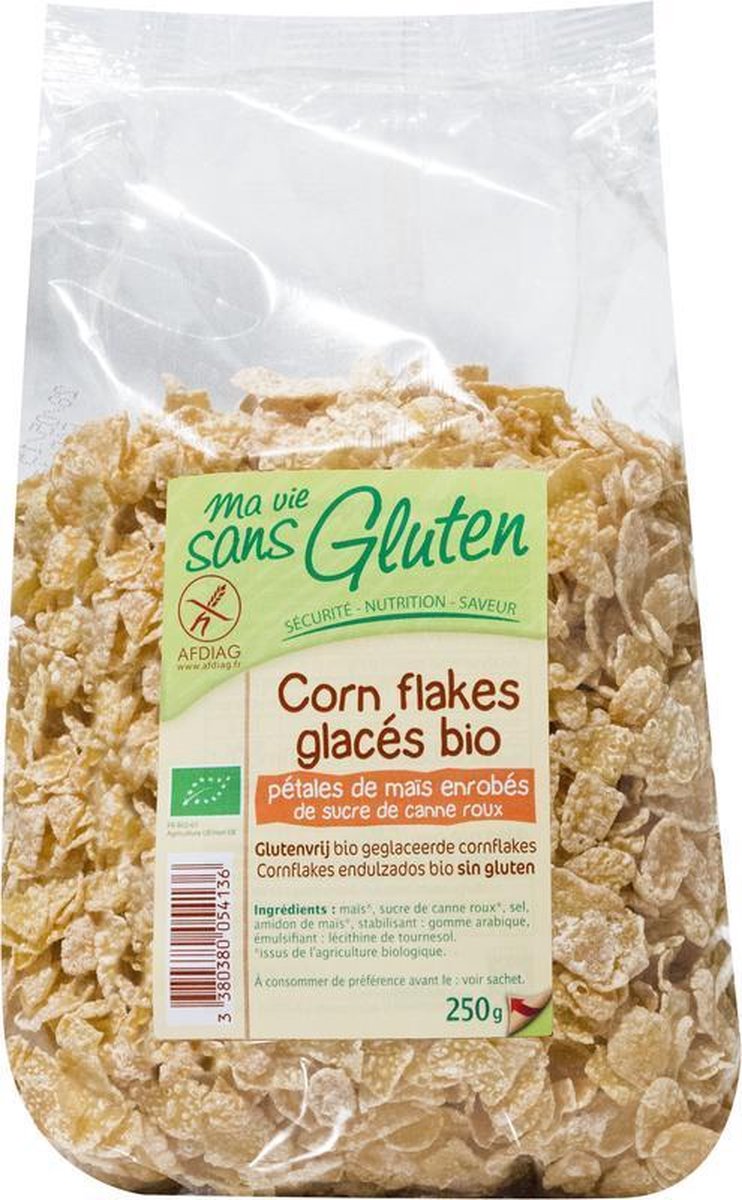 Ma vie Sans Corn flakes bio - glutenvrij 250 gram