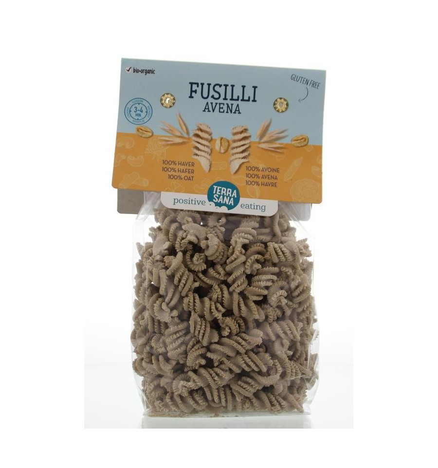 Terrasana Fusilli avena 100% haver 250 gram