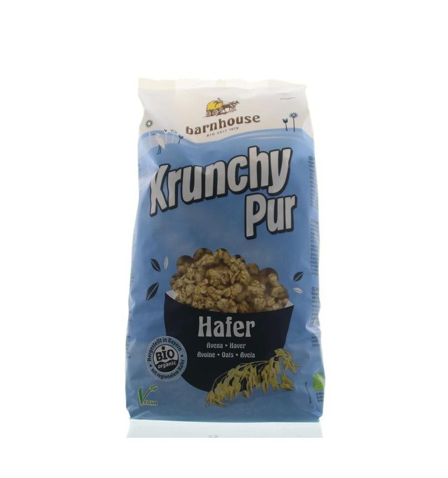 Barnhouse Krunchy pur haver zonder toegevoegde suikers 750 gram