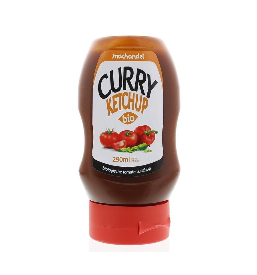 Machandel Curry ketchup fles 290 gram