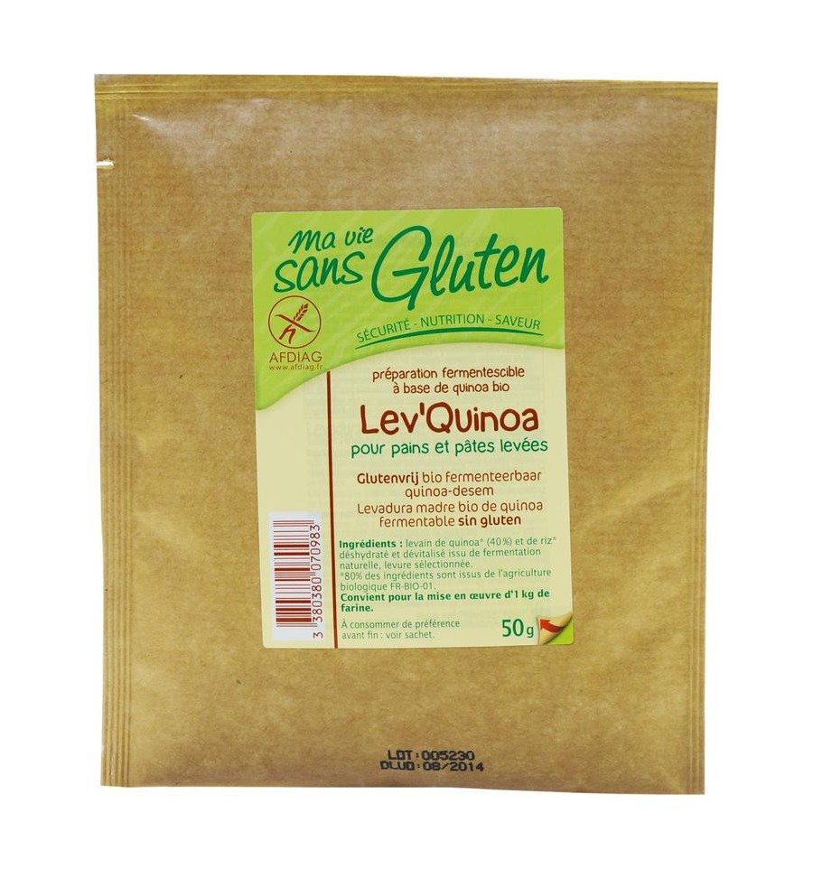 Ma Vie Sans Gluten Ma Vie Sans Zuurdesem quinoa glutenvrij 50 gram