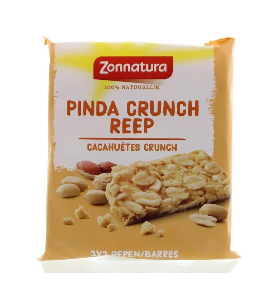 Zonnatura Pinda crunch 45 gram 3 stuks