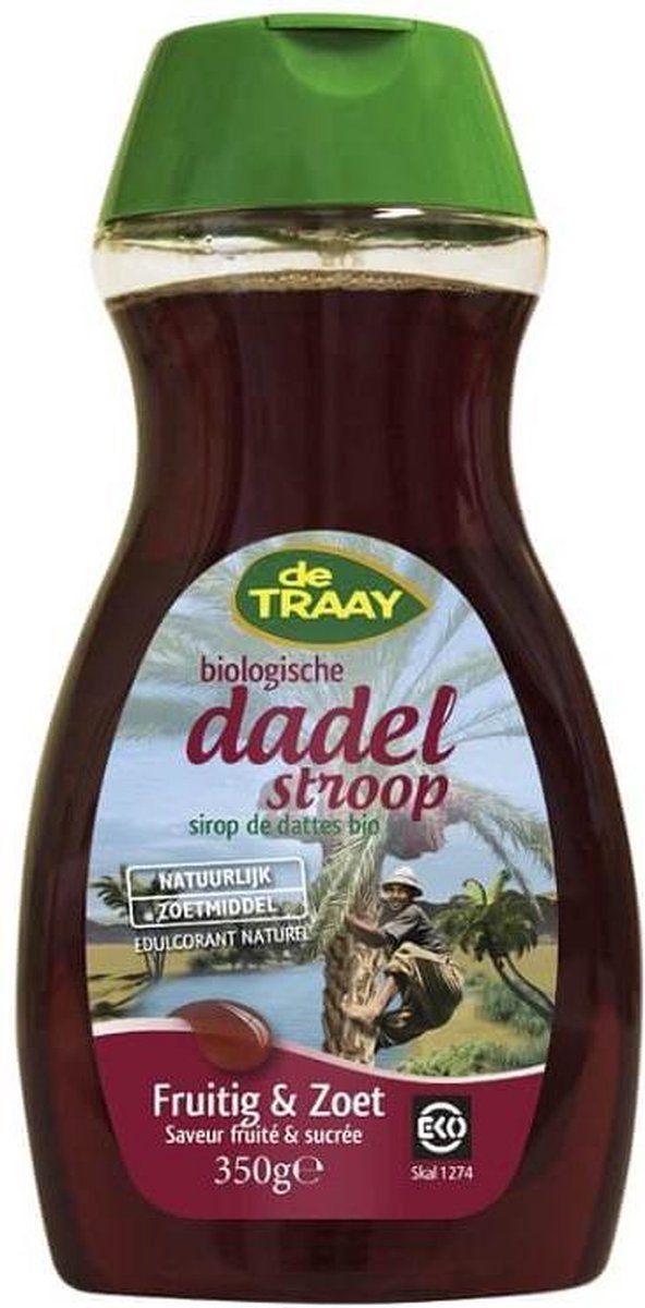 De Traay Dadelstroop fruitig&zoet 350 gram