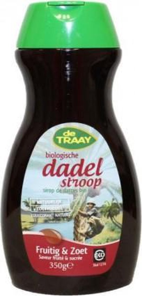 De Traay Dadelstroop fruitig&zoet 350 gram