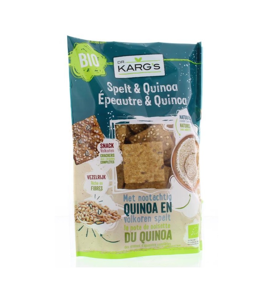 Dr Karg Spelt en quinoa snack 110 gram