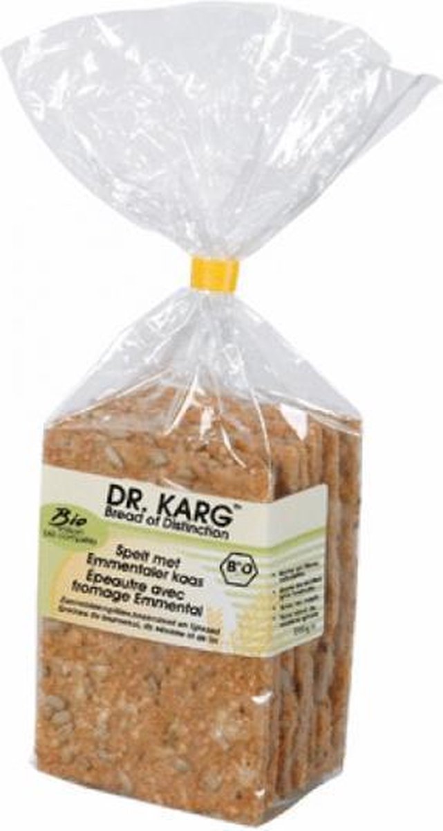 Dr Karg Spelt met emmenthaler 200 gram
