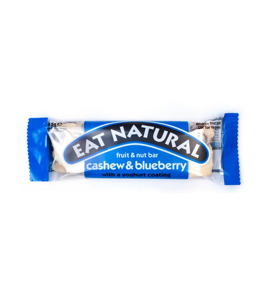 Eat Natural Cashew blueberry yoghurt 45 gram