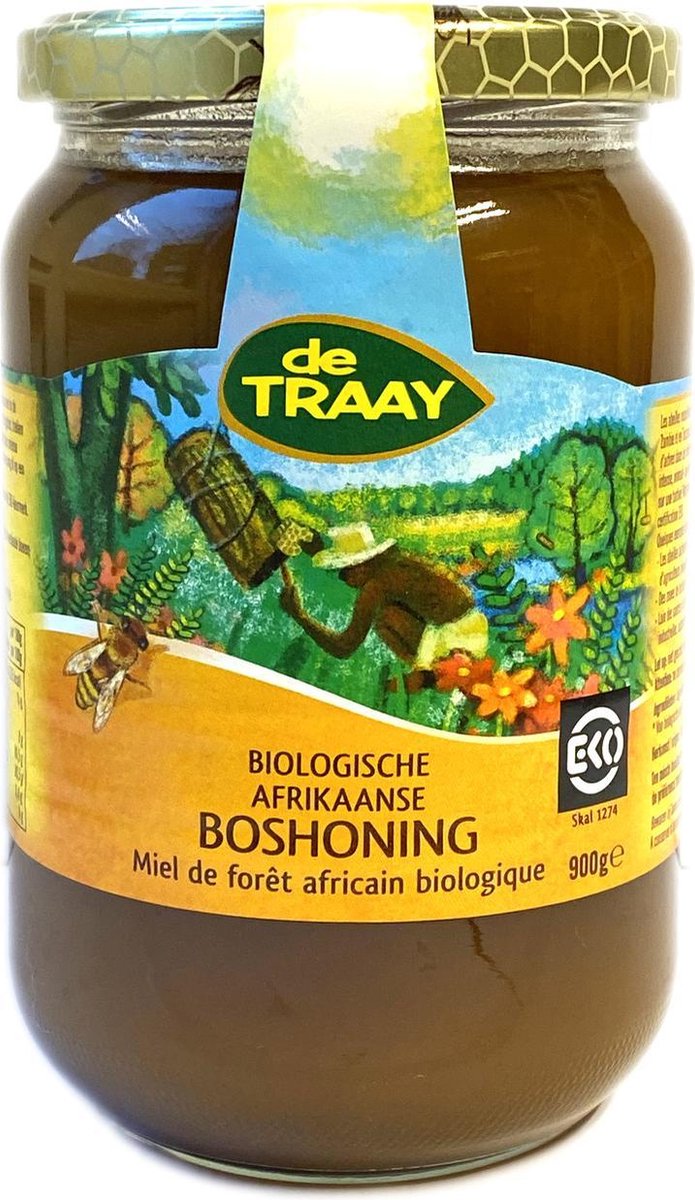 De Traay Afrikaanse boshoning bio 900 gram