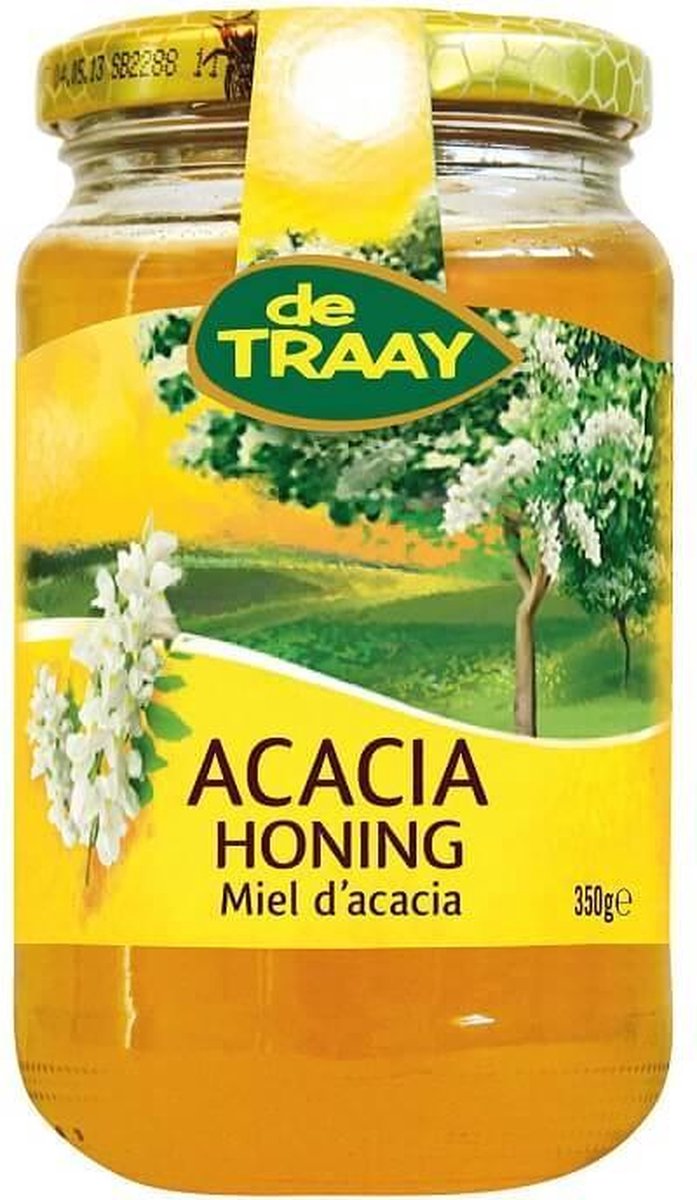 De Traay Acaciahoning bio 350 gram