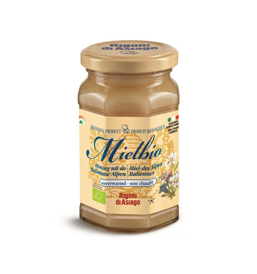 Mielbio Alpen creme honing 300 gram