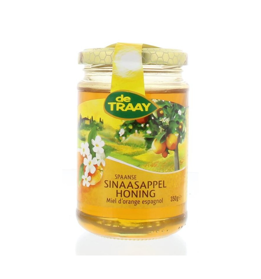 De Traay Sinaasappel honing 350 gram