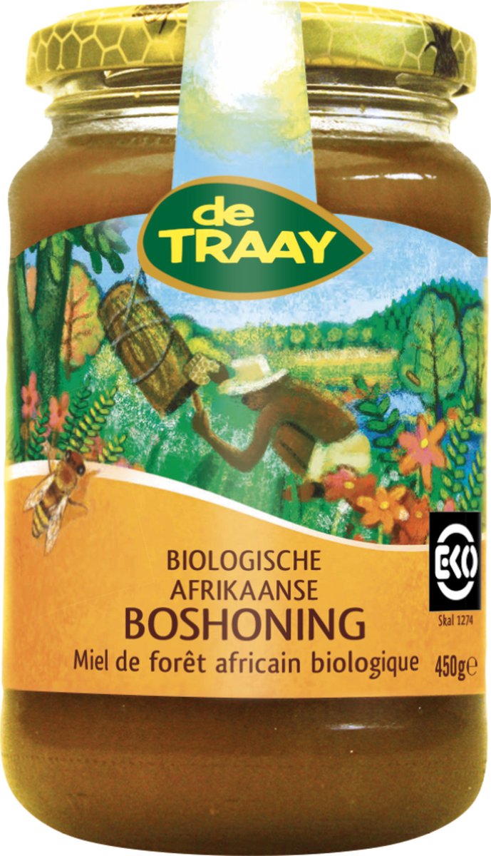 De Traay Afrikaanse boshoning bio 450 gram