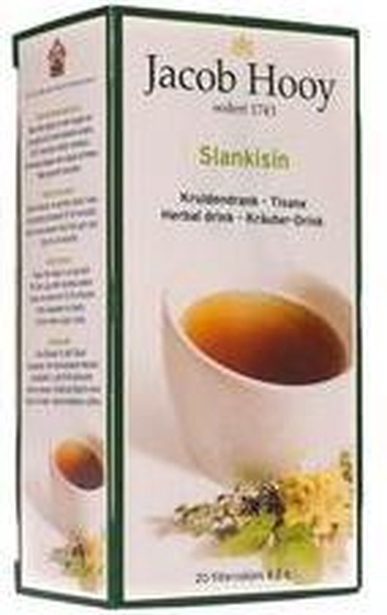 Jacob Hooy Slankisin/slankheidskruiden thee 20 zakjes