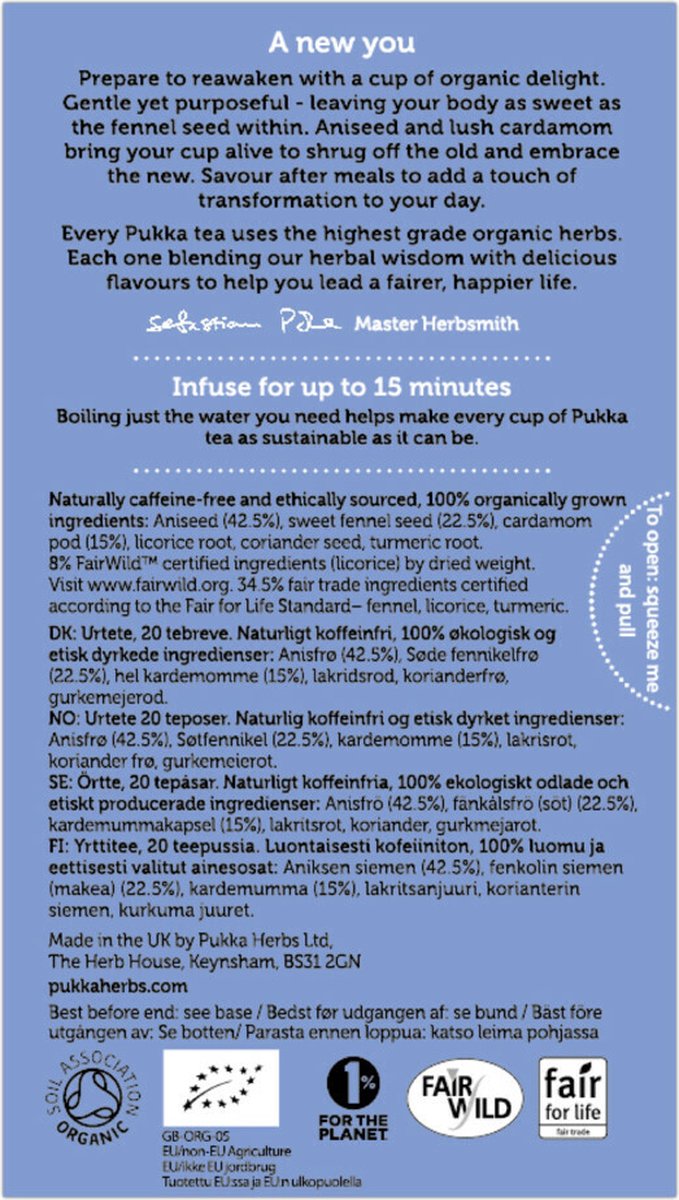 Pukka Feel new 20 zakjes