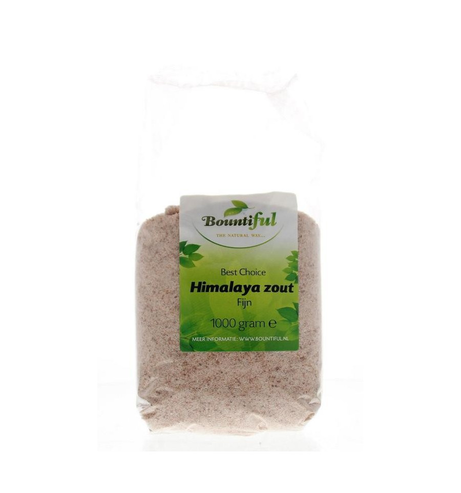 Bountiful Himalaya zout fijn 1 kg