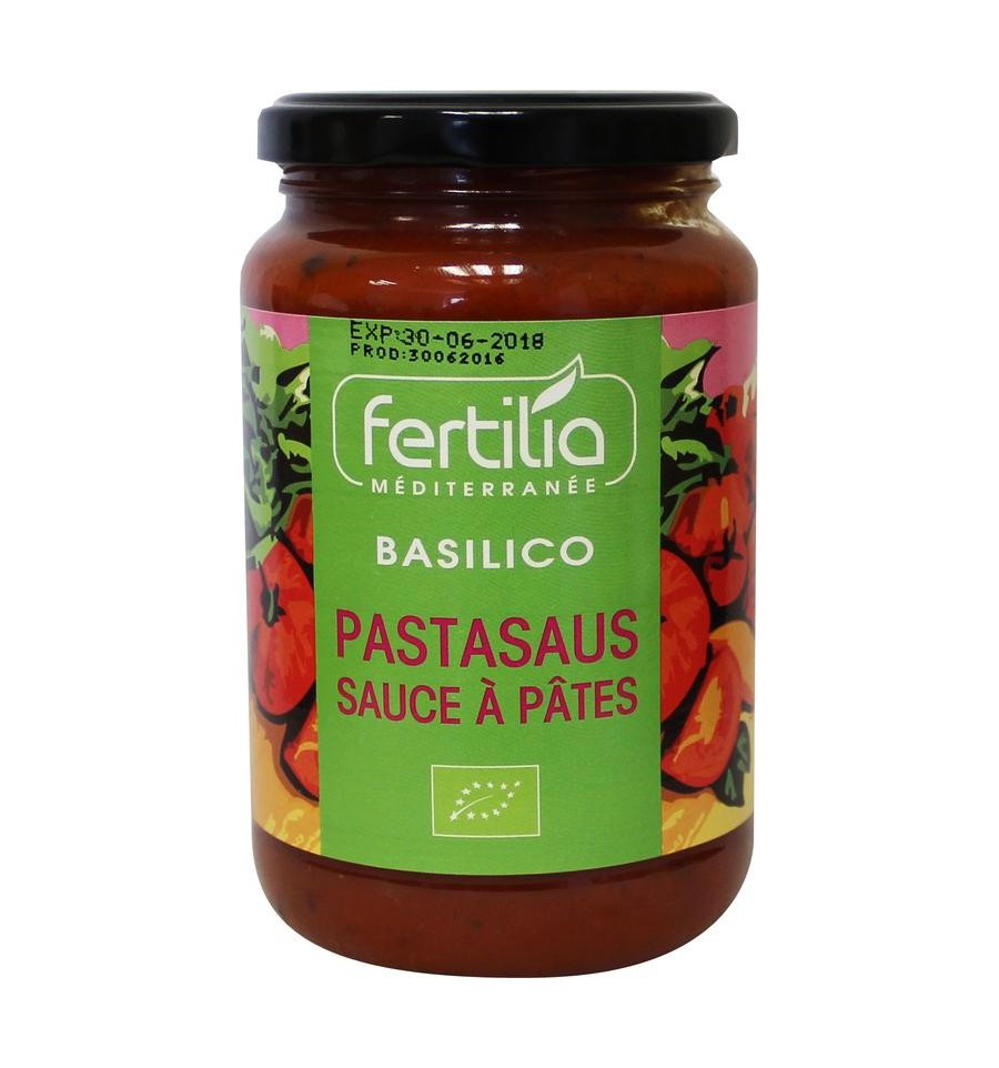 Fertilia Pastasaus basilico 350 gram