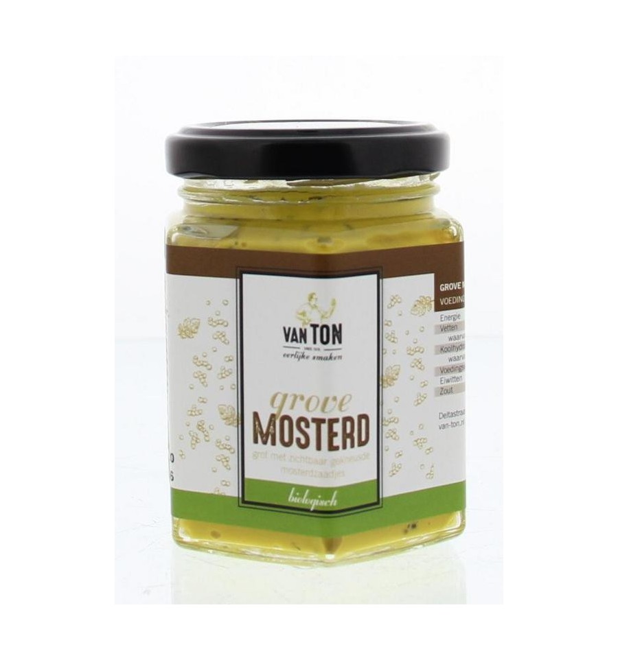 Tons Ton&apos;S Mosterd Mosterd grof 170 gram