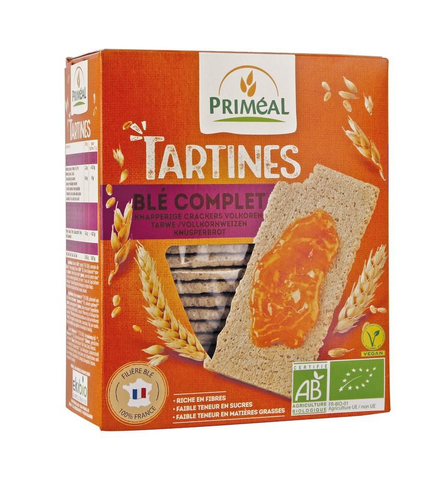 Primeal Volkoren tarwe crackers 150 gram