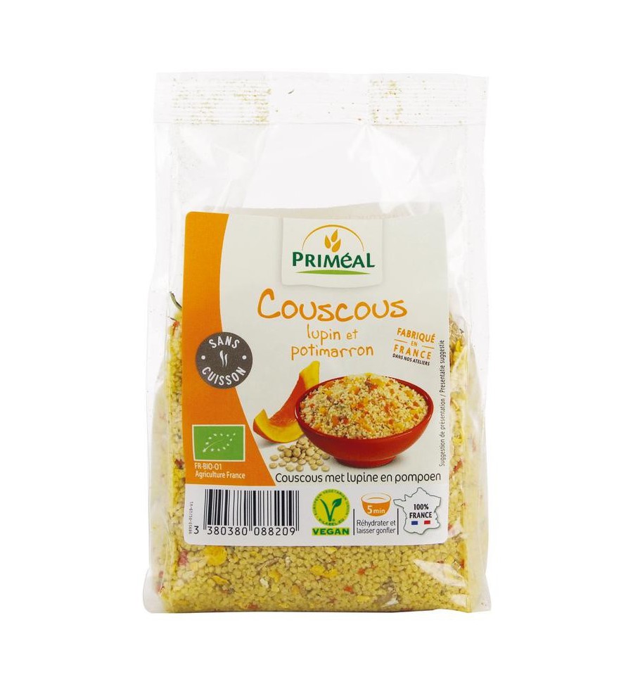 Primeal Couscous lupine & pompoen 300 gram