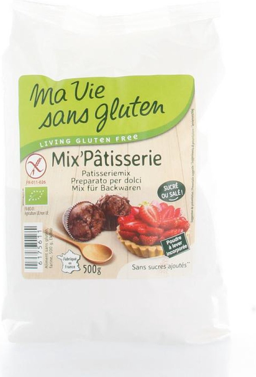 Ma Vie Sans Gluten Ma Vie Sans Gebakmix bio - glutenvrij 500 gram