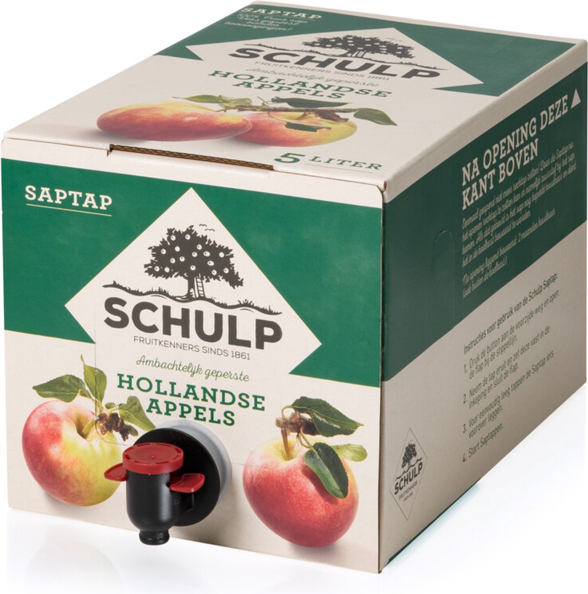 Schulp Appelsap saptap 5 liter