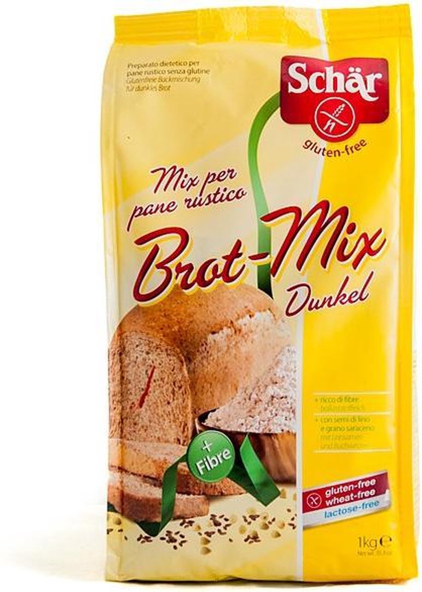 Dr. Schar Schär Broodmix bruin 1 kg