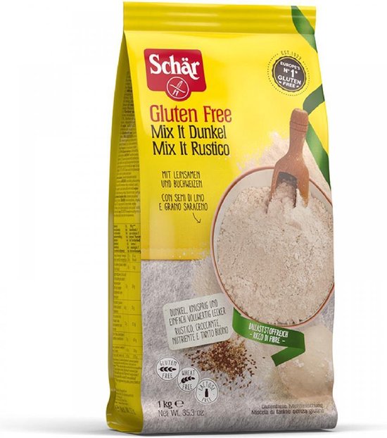 Dr. Schar Schär Broodmix bruin 1 kg