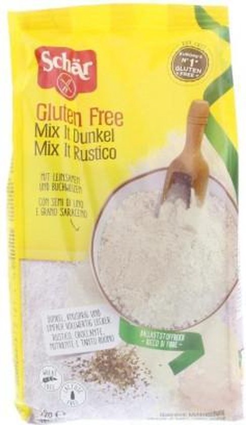 Dr. Schar Schär Broodmix bruin 1 kg