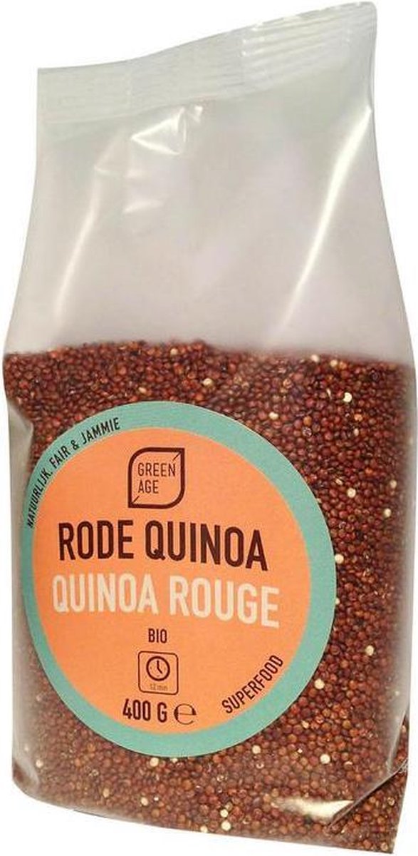 Green Age Greenage Quinoa rood 400 gram