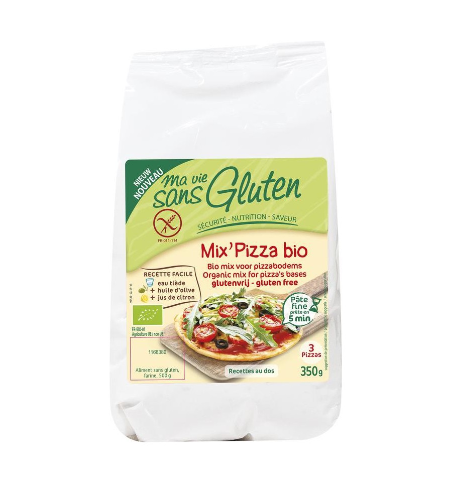 Primeal Ma Vie Sans Mix voor pizzabodem 350 gram