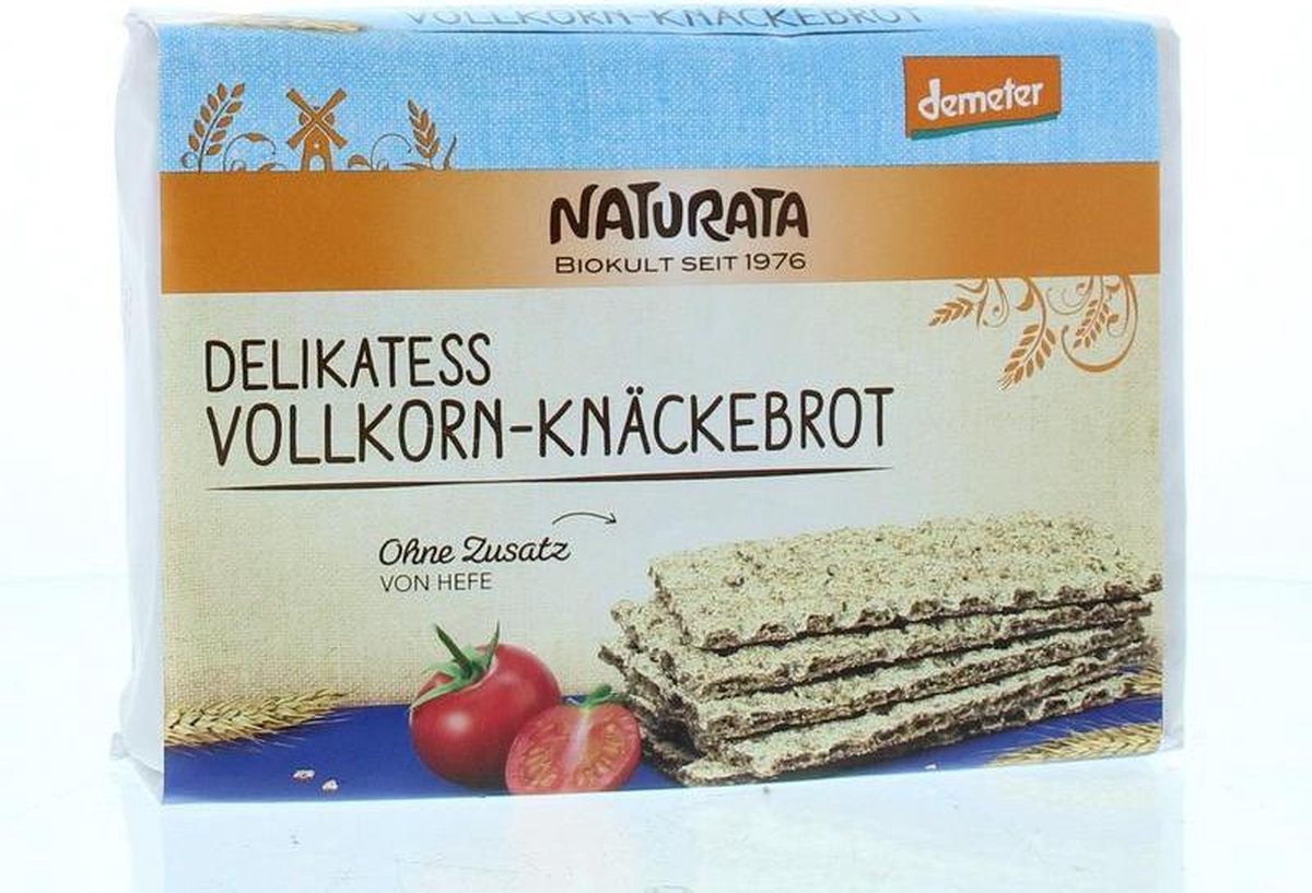 Naturata Knackebrod volkoren rogge 250 gram