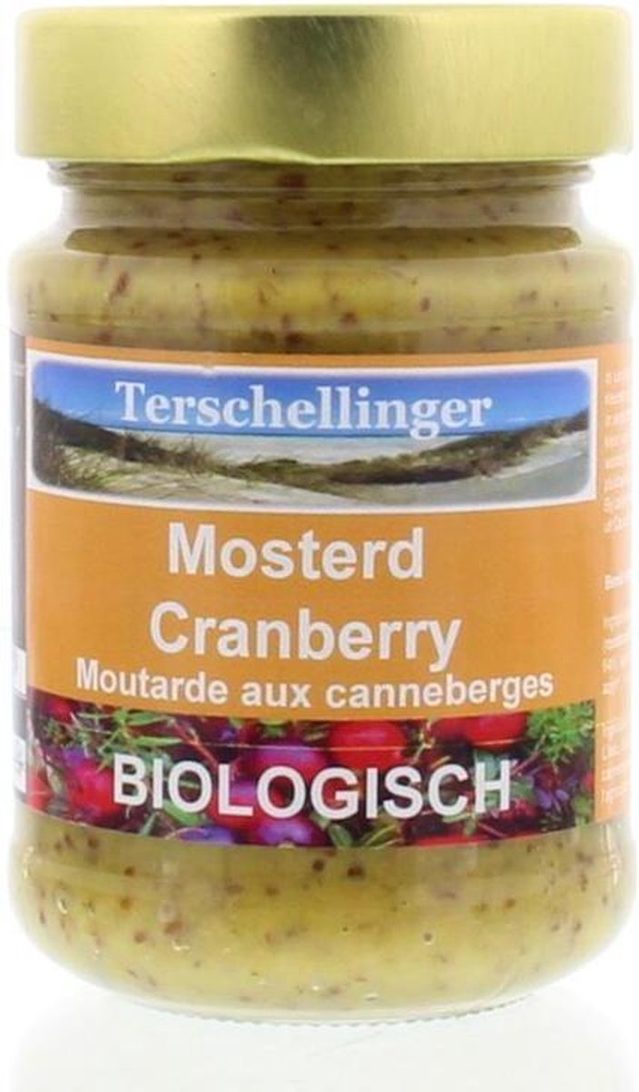 Terschellinger Cranberries Terschellinger Mosterd cranberry 200 gram