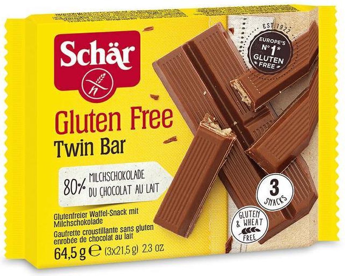 Dr. Schar Schär Twin bar 3-pack 64.5 gram